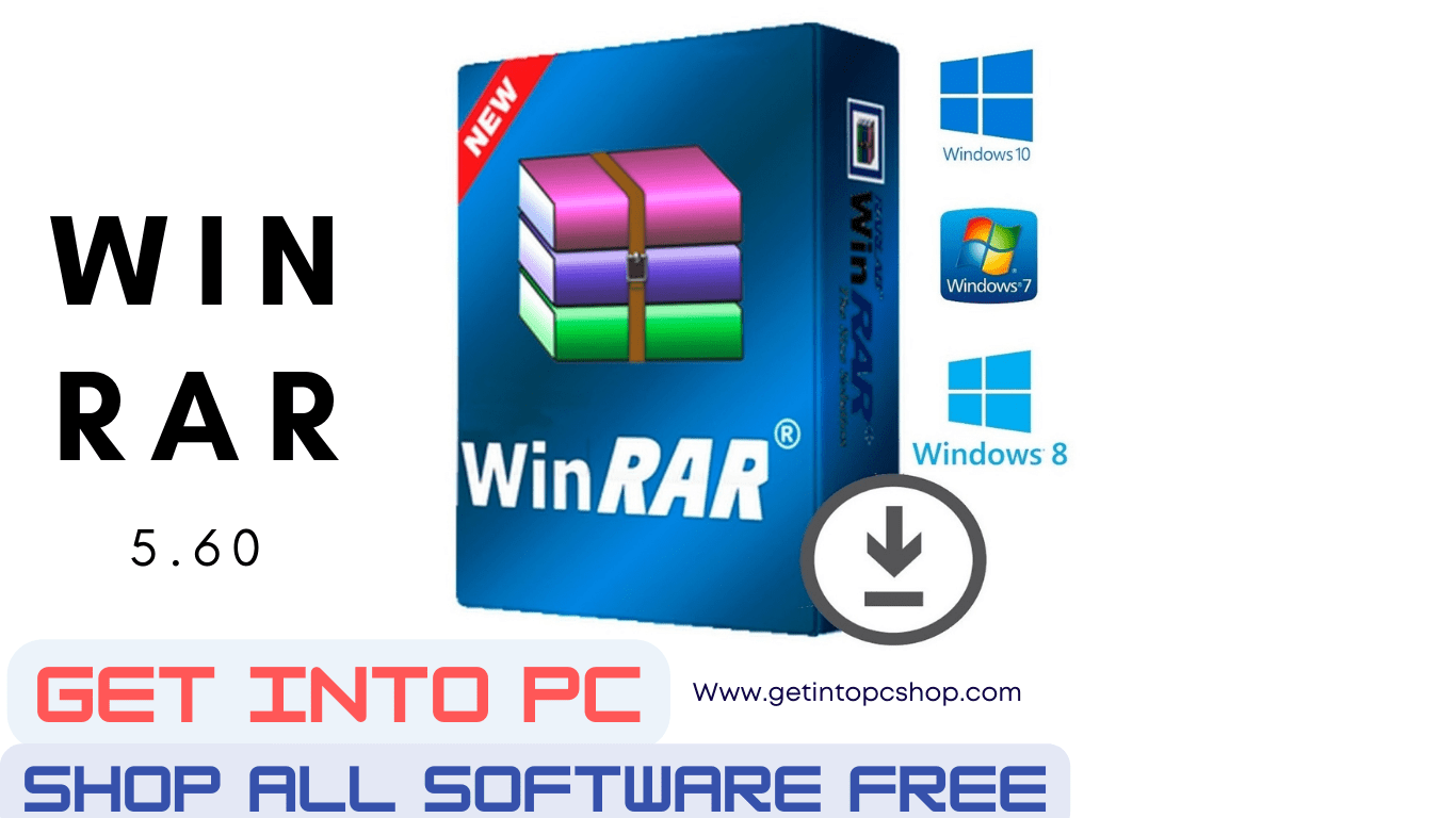 WinRAR 5.60 Download free Getintopc
