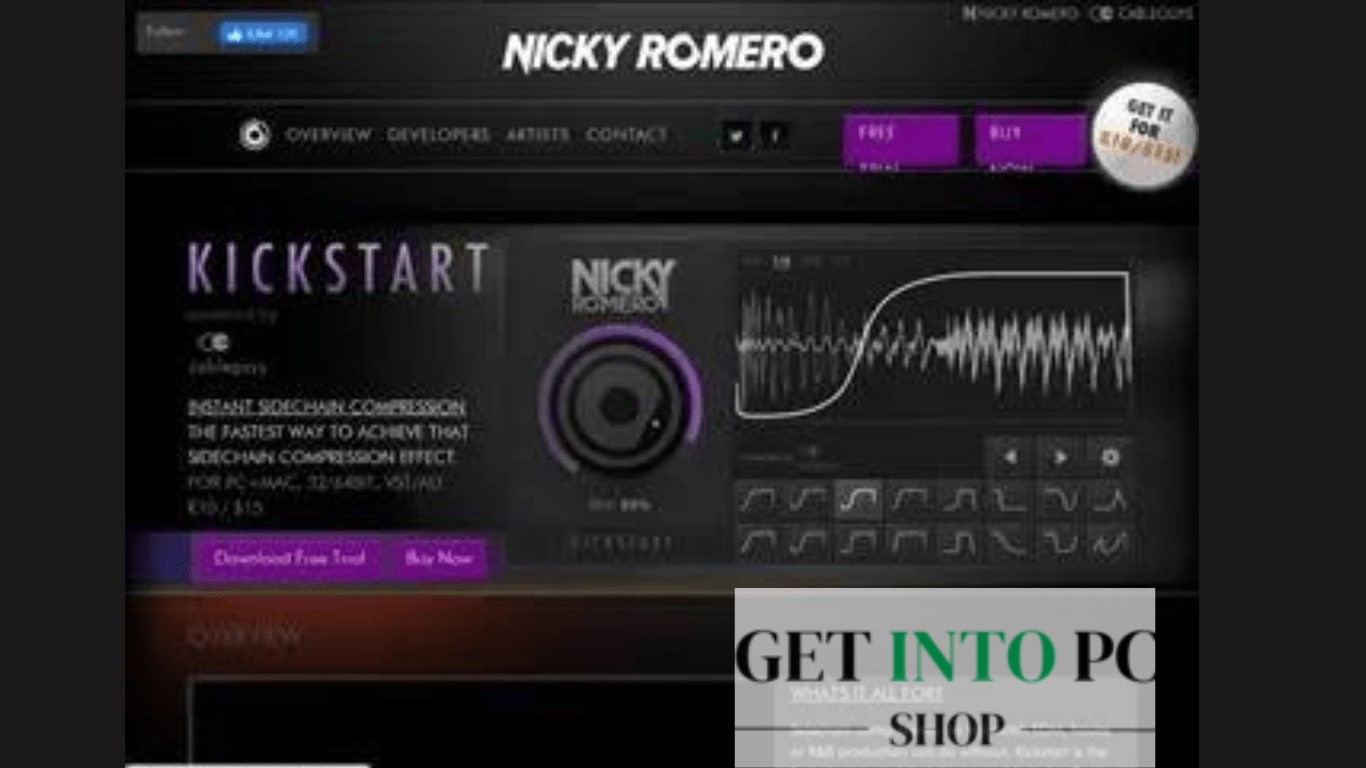 Nicky Romero Kickstart VST Free Download 2020